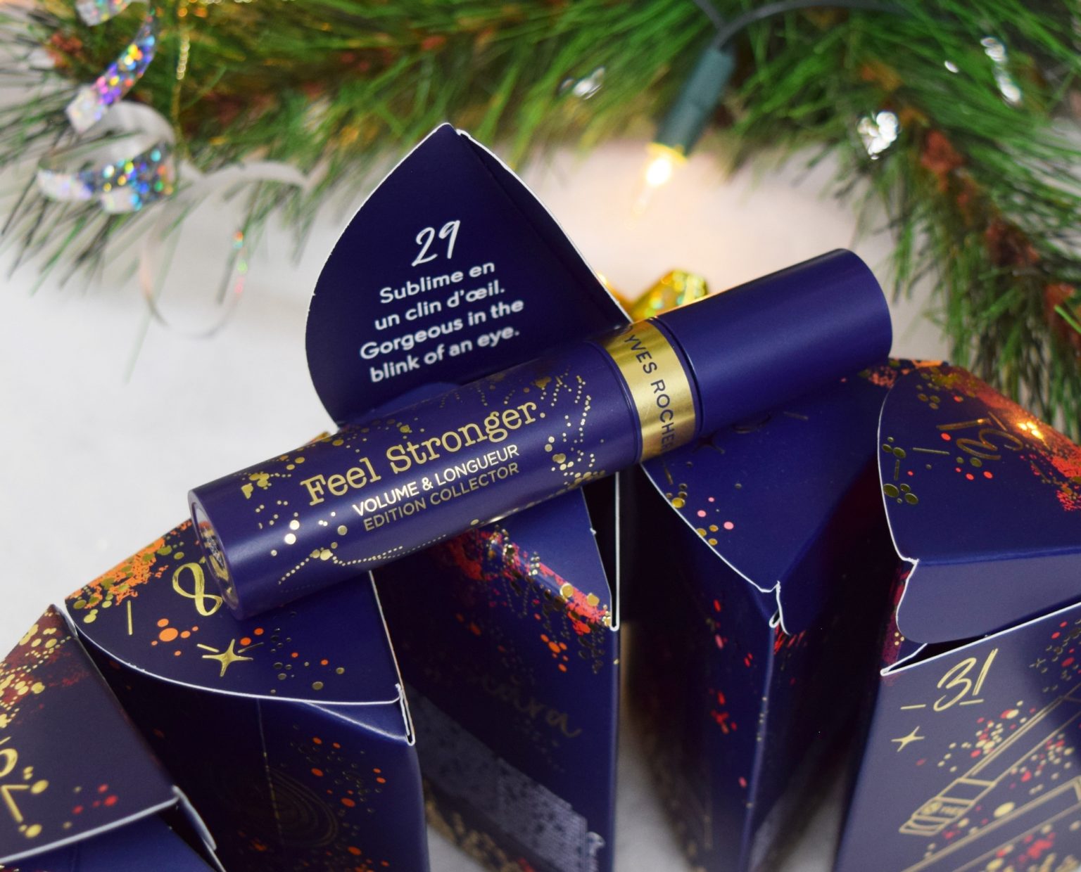 Le calendrier du Nouvel An d Yves Rocher Purple Dream Blog beauté